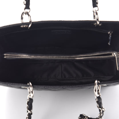 Chanel Caviar Quilted Grand Shopping Tote GST Black 7 of 13