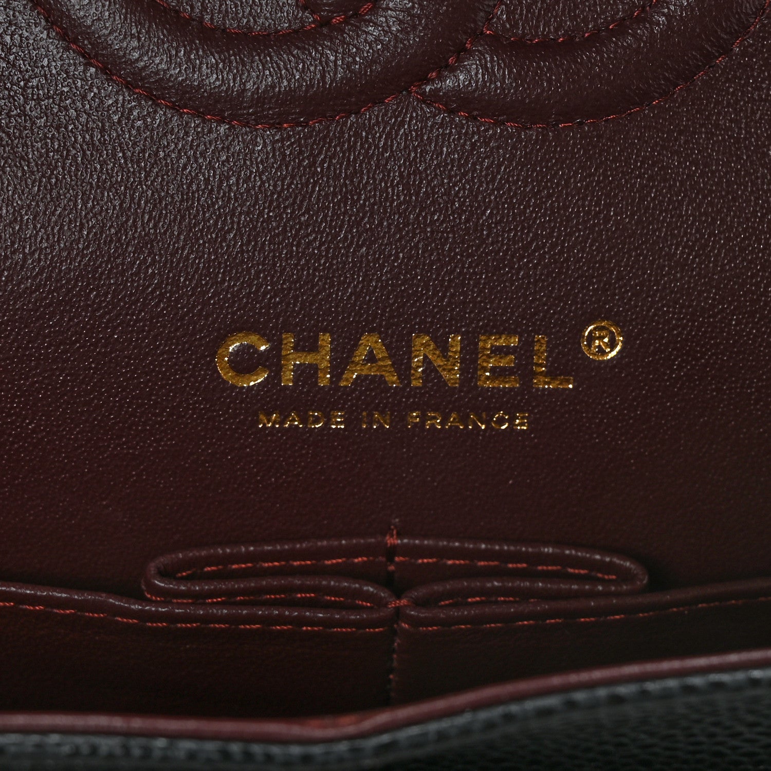 Chanel Caviar Quilted Medium Double Flap Black 7 of 9