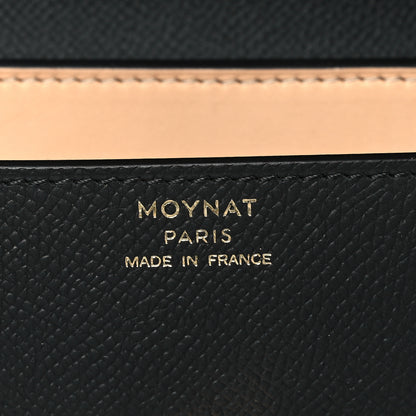 Moynat Carat Calfskin Gabrielle Clutch Black 6 of 8