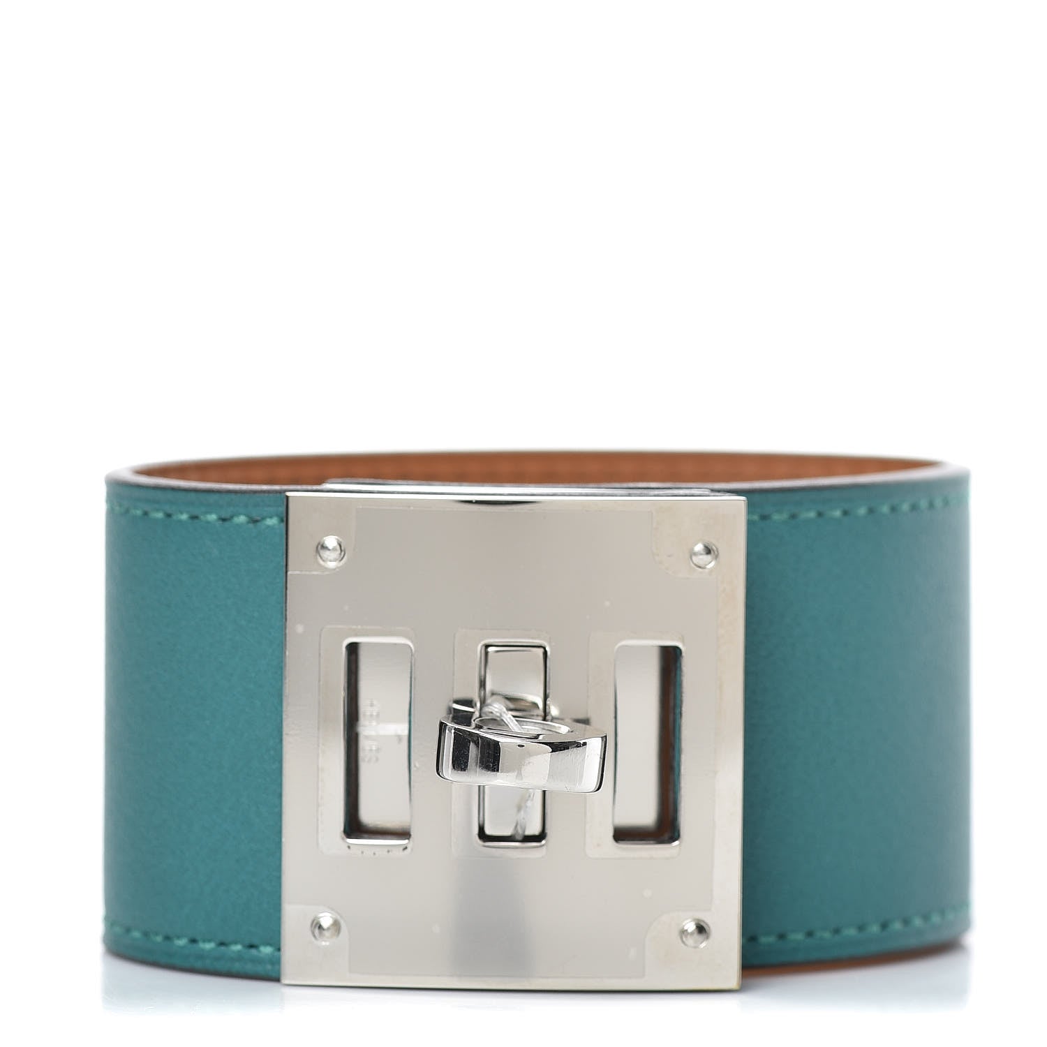 Hermes Swift Kelly Dog Bracelet Malachite 1 of 5