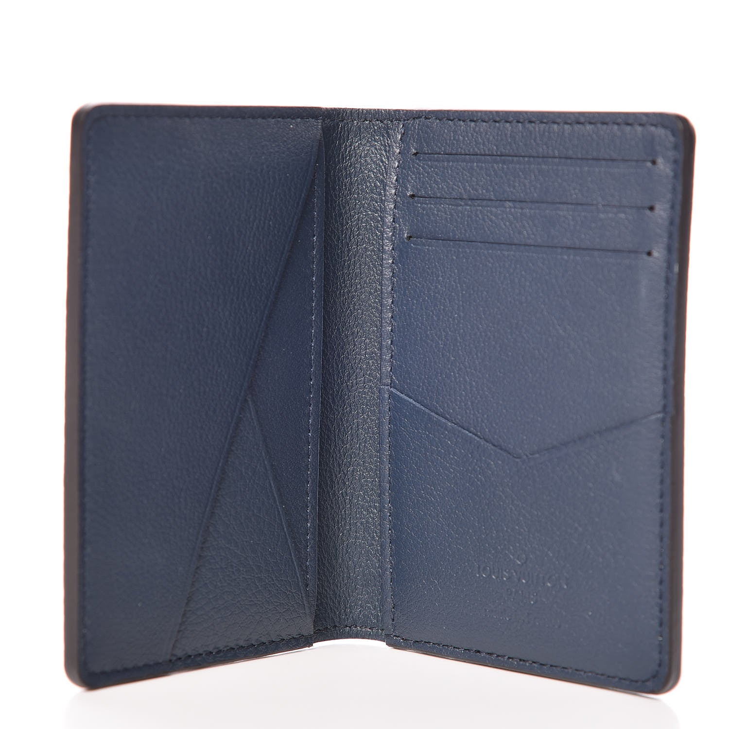 Louis Vuitton Taurillon Pocket Organizer Navy 5 of 7