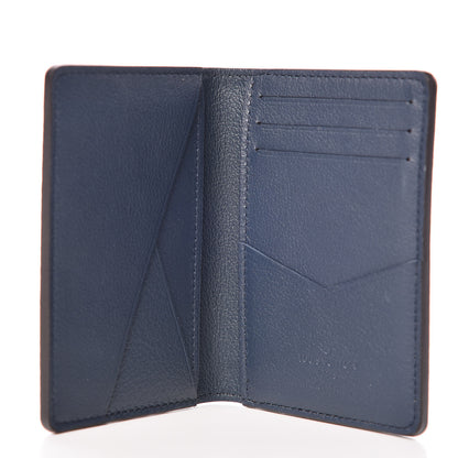Louis Vuitton Taurillon Pocket Organizer Navy 5 of 7