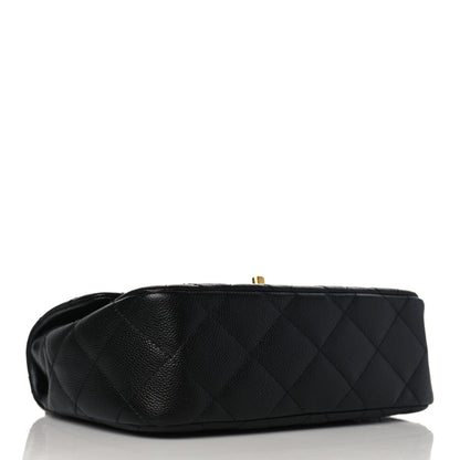 Chanel Caviar Quilted Sweetheart Flap Black 6 of 19