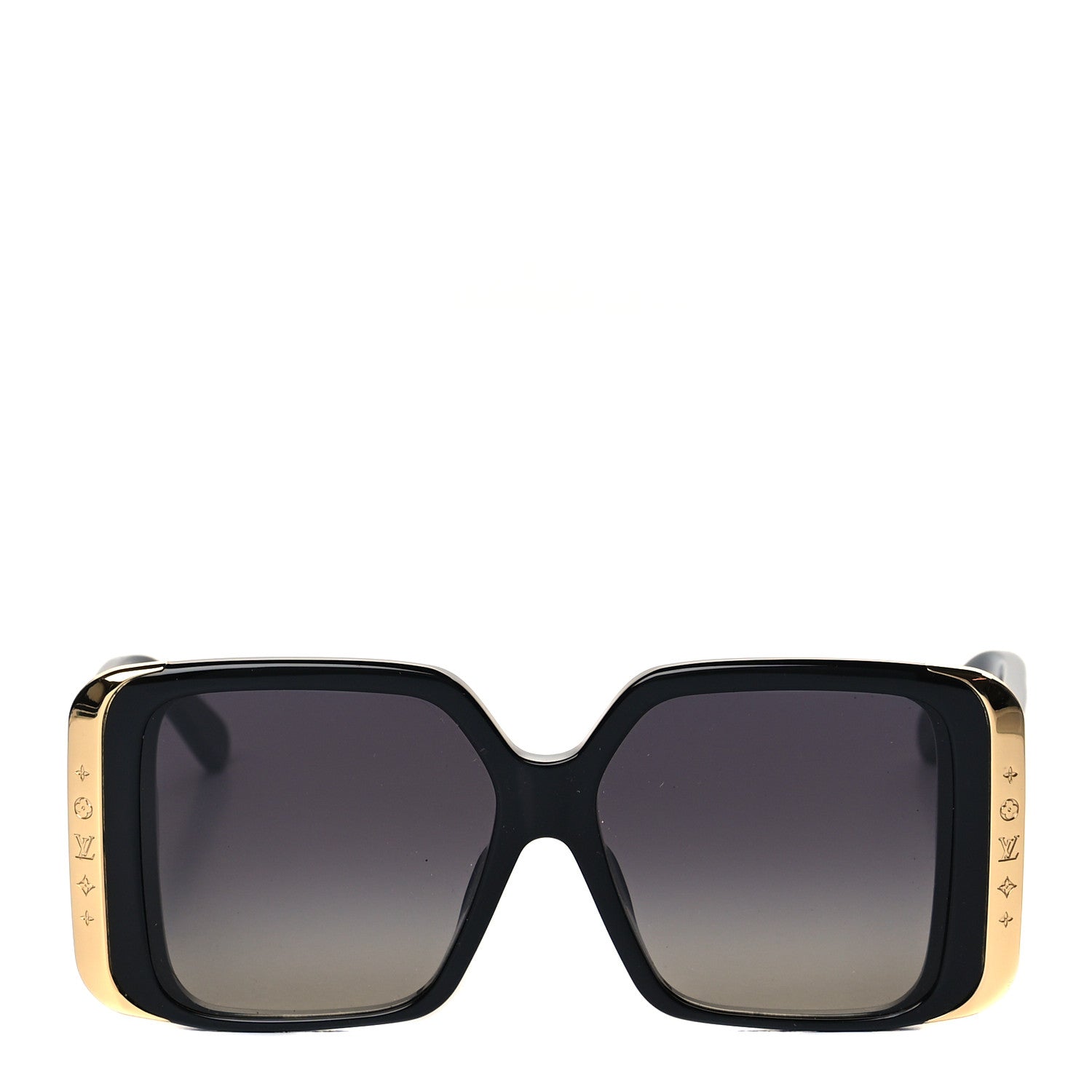 Louis Vuitton Acetate LV Moon Square Sunglasses Z1664E Black 2 of 6
