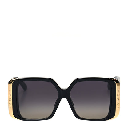 Louis Vuitton Acetate LV Moon Square Sunglasses Z1664E Black 2 of 6