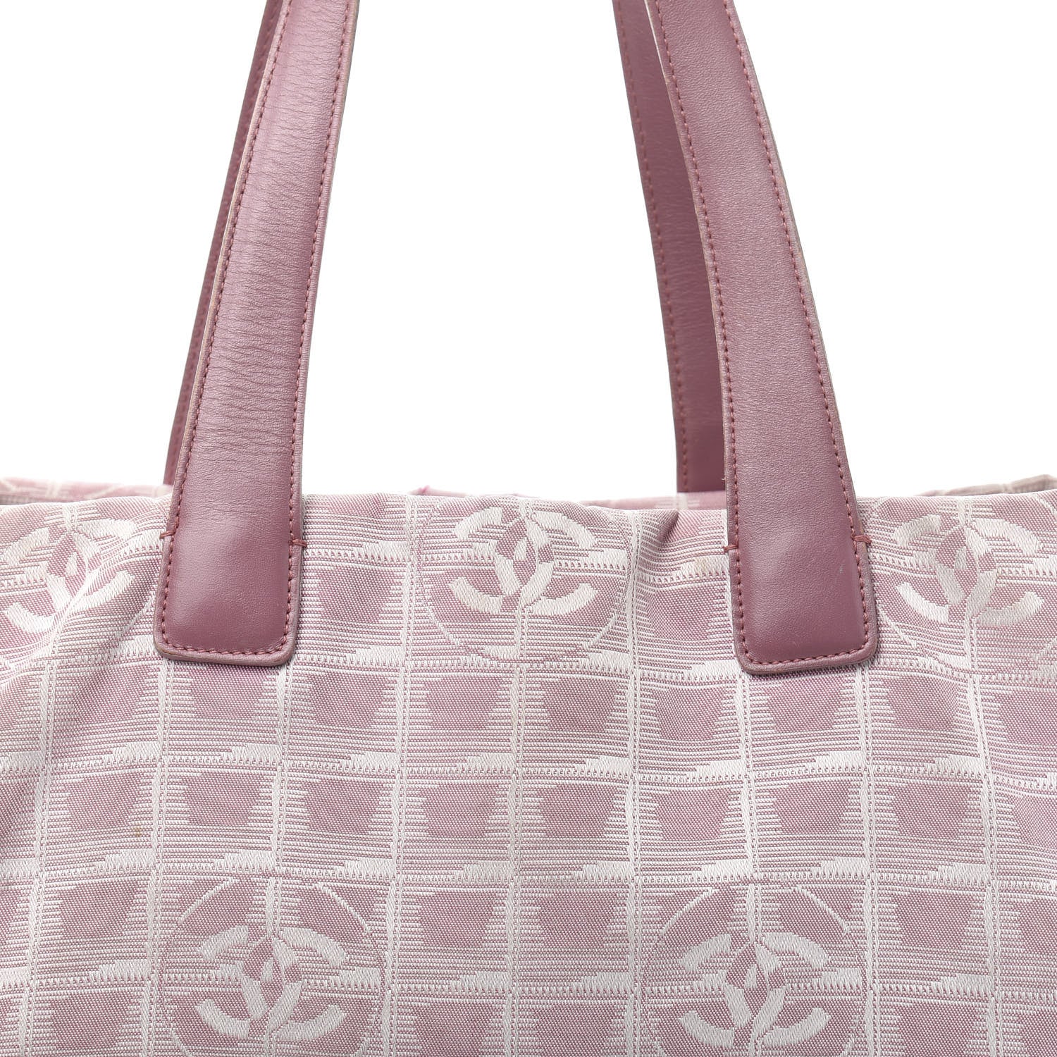 Chanel Nylon Travel Large Tote Pink 16 of 16