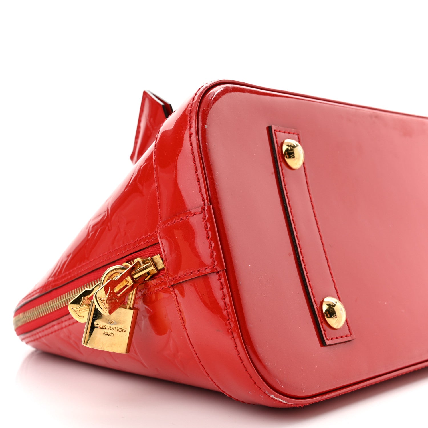 Louis Vuitton Vernis Alma PM Cherry 8 of 10