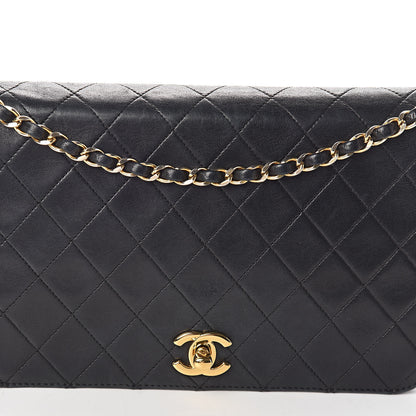 Chanel Lambskin Quilted Small Single Flap Black 9 of 11