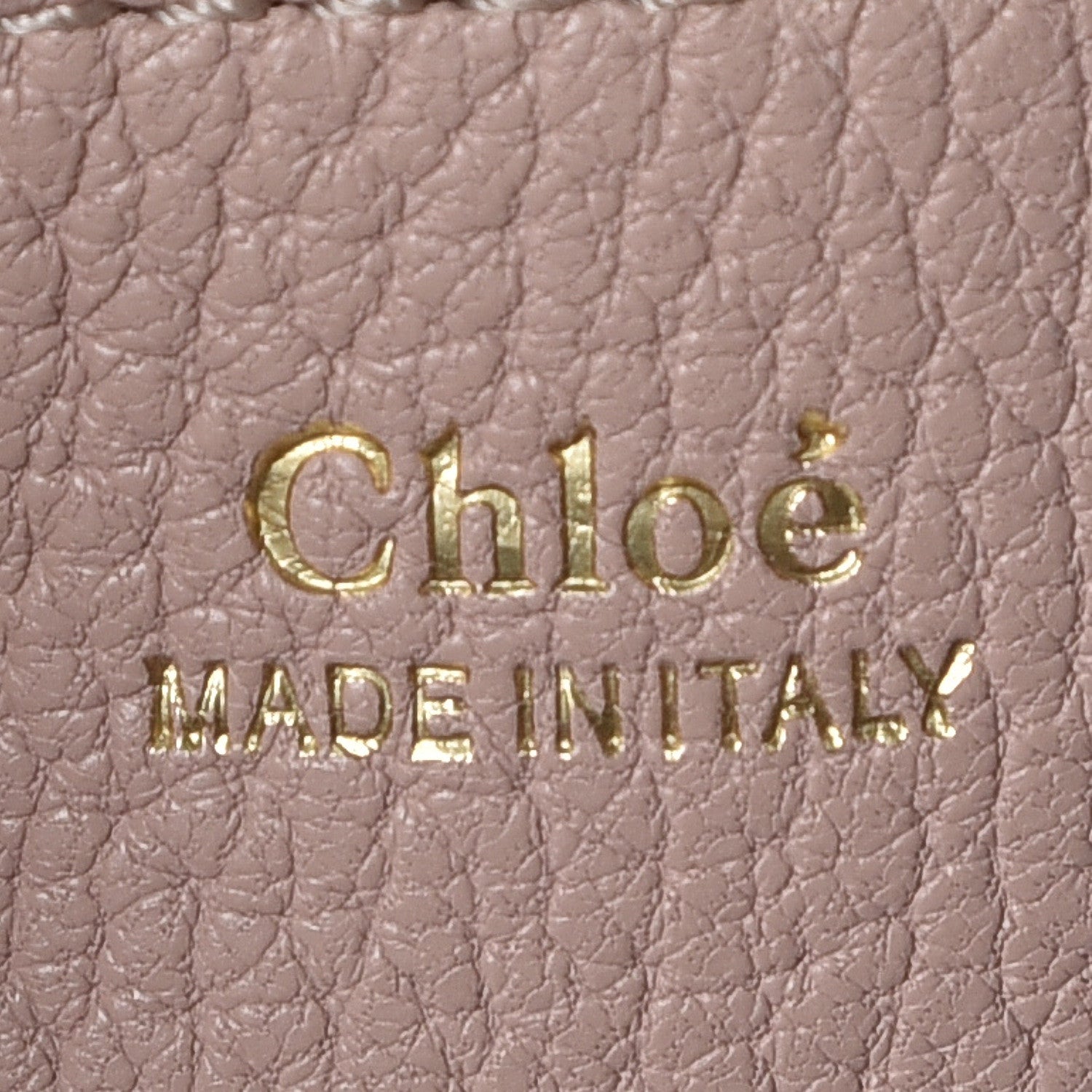Chloe Grained Lambskin Drew Shoulder Bag Cement Pink 8 of 9