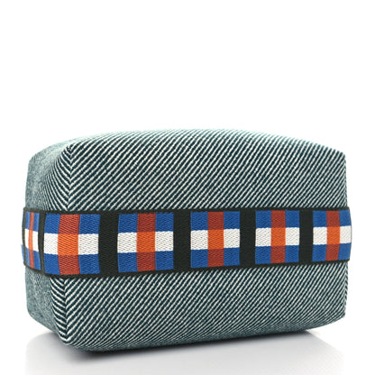 Hermes Wool Small Bride-A-Brac H Natte Pouch Vert Foret 4 of 9