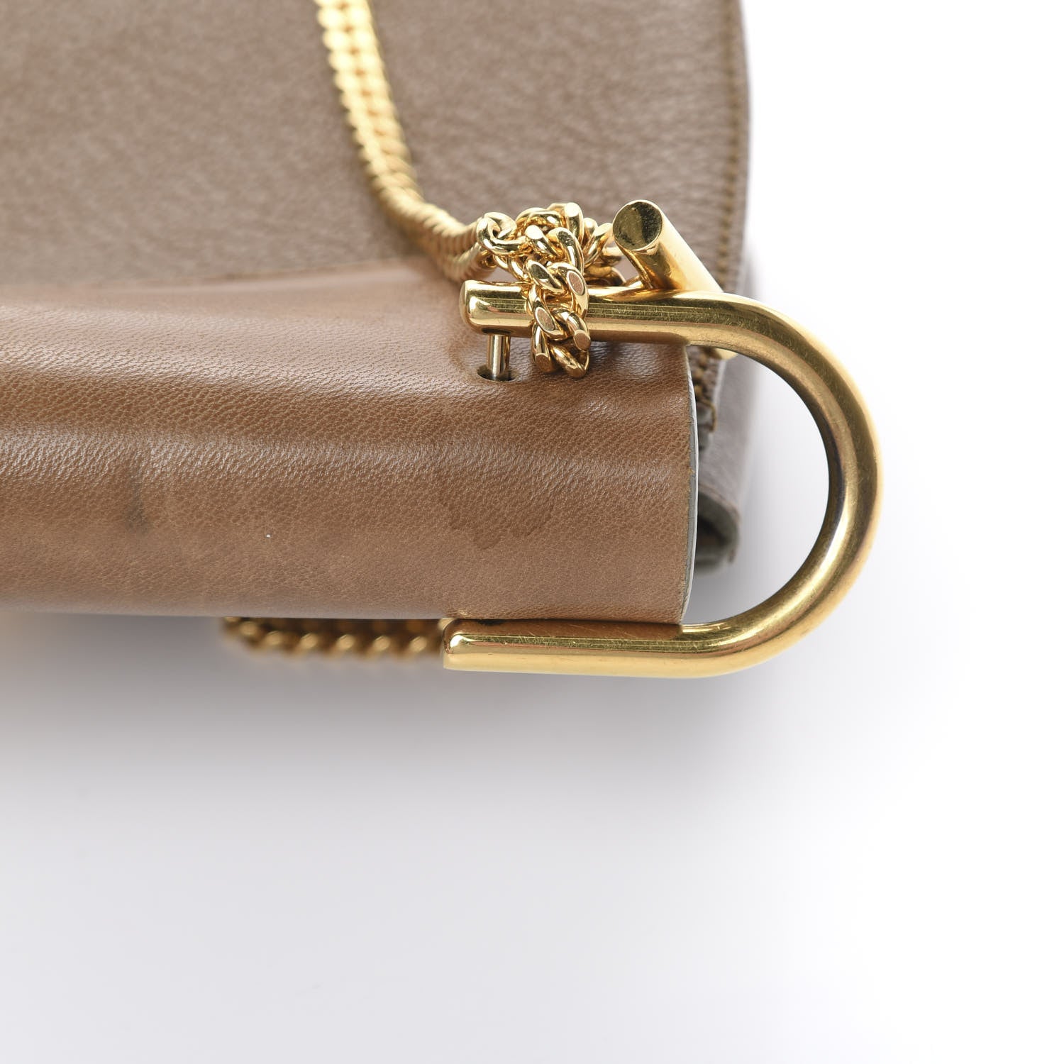 Chloe Grained Lambskin Drew Shoulder Bag Woody Khaki 13 of 16