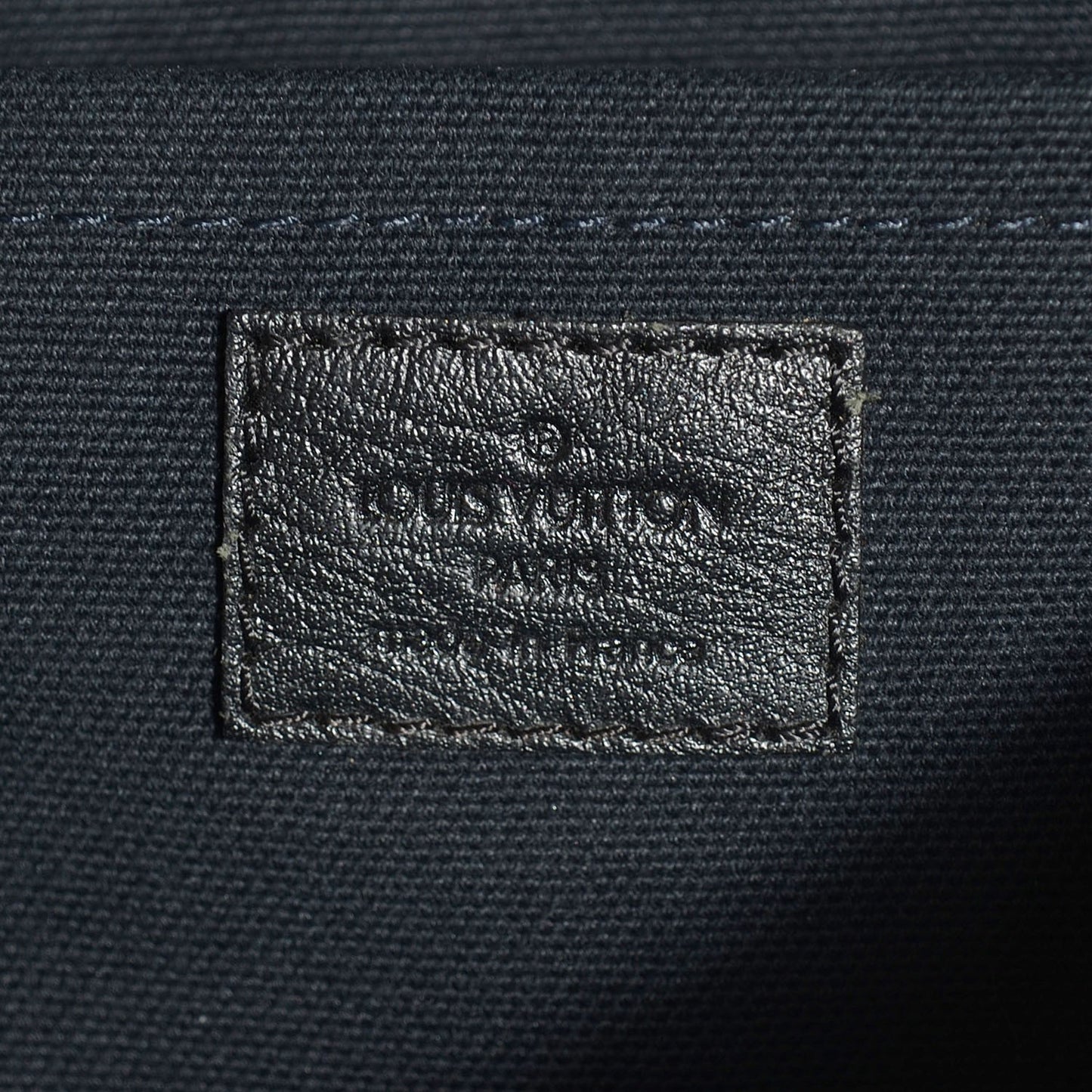 Monogram Motard Pochette Black