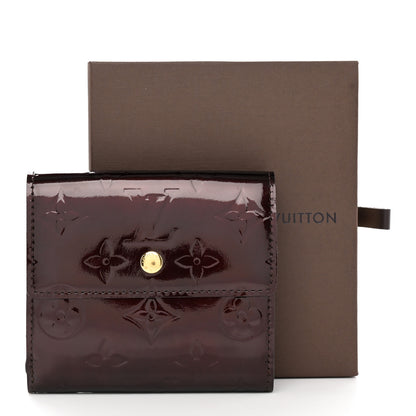 Louis Vuitton Vernis Elise Wallet Amarante 11 of 11
