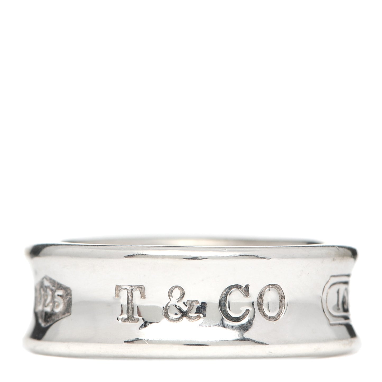 Sterling Silver 1837 Band Ring 50 5.25