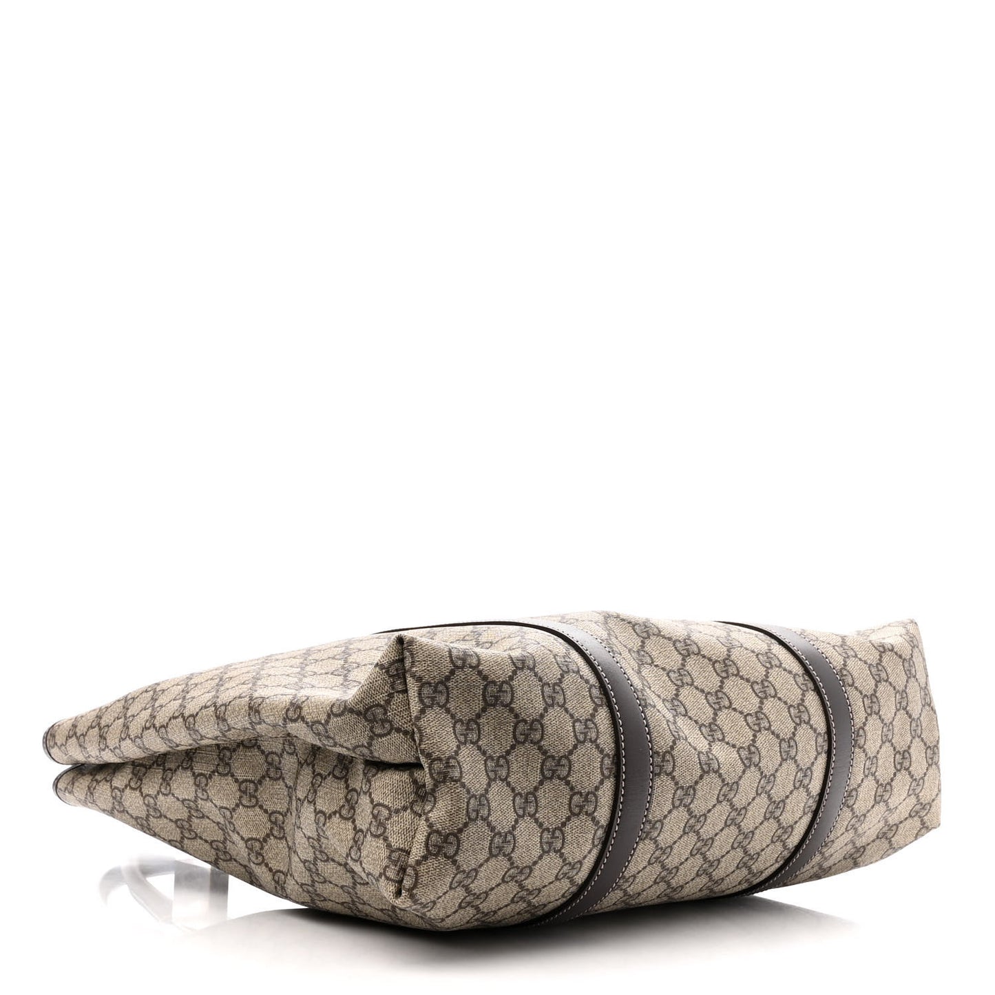 GG Plus Monogram Joy Vertical Tote Dark Brown