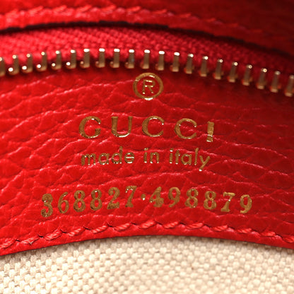 Gucci Dollar Calfskin Mini Swing Top Handle Bag Tabasco 6 of 13