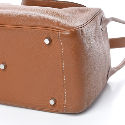Hermes Taurillon Clemence Lindy 30 Gold 14 of 14