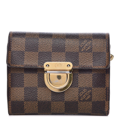 Louis Vuitton Damier Ebene Koala Compact Wallet 1 of 15