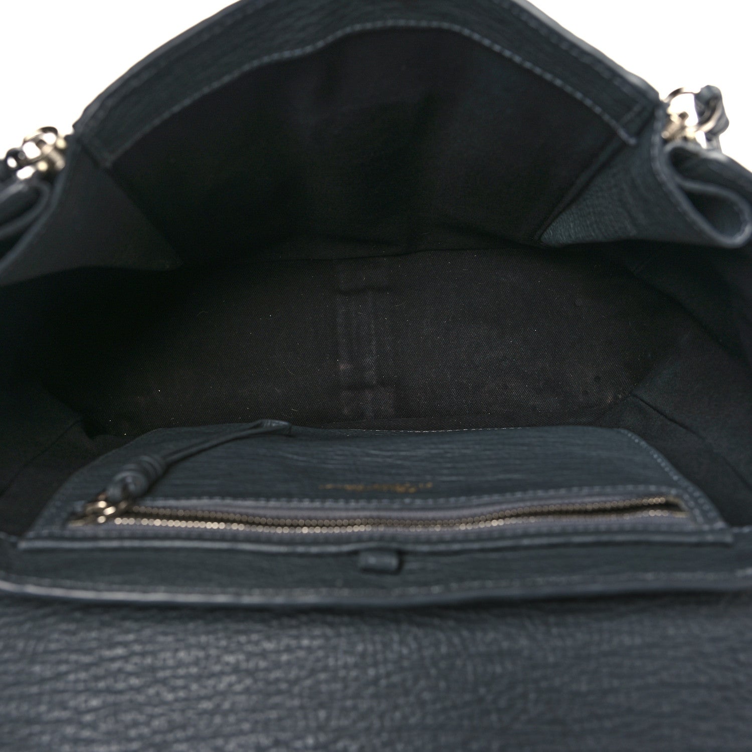 3.1 Phillip Lim Textured Calfskin Medium Pashli Satchel Grey 4 of 7