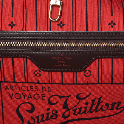 Louis Vuitton Damier Ebene Neverfull MM 6 of 9
