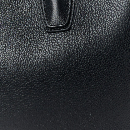 MCM Grained Calfskin Medium Milla Tote Black 12 of 18
