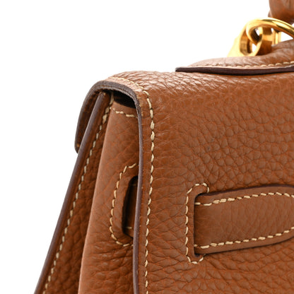 Hermes Fjord Sellier Kelly 32 Gold 19 of 22