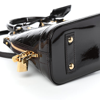 Louis Vuitton Vernis Alma BB Amarante 8 of 11