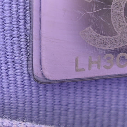 Chanel Shaded Calfskin Small Deauville Tote Light Purple Pink Coral 8 of 16