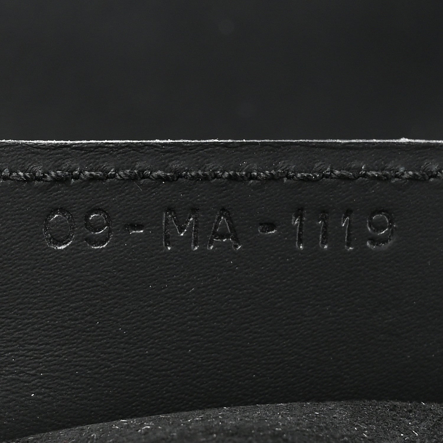 Christian Dior Ultra Matte Calfskin Saddle Bag Black 7 of 10