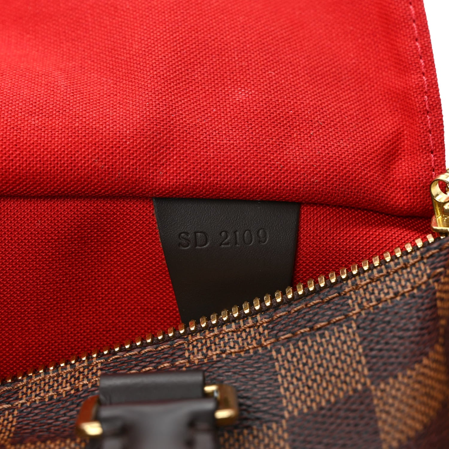 Louis Vuitton Damier Ebene Speedy Bandouliere 25 7 of 9