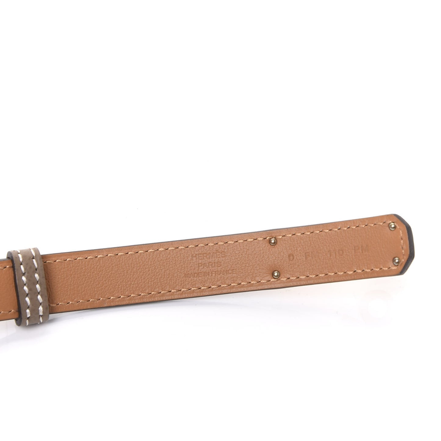Epsom Kelly Belt Etoupe