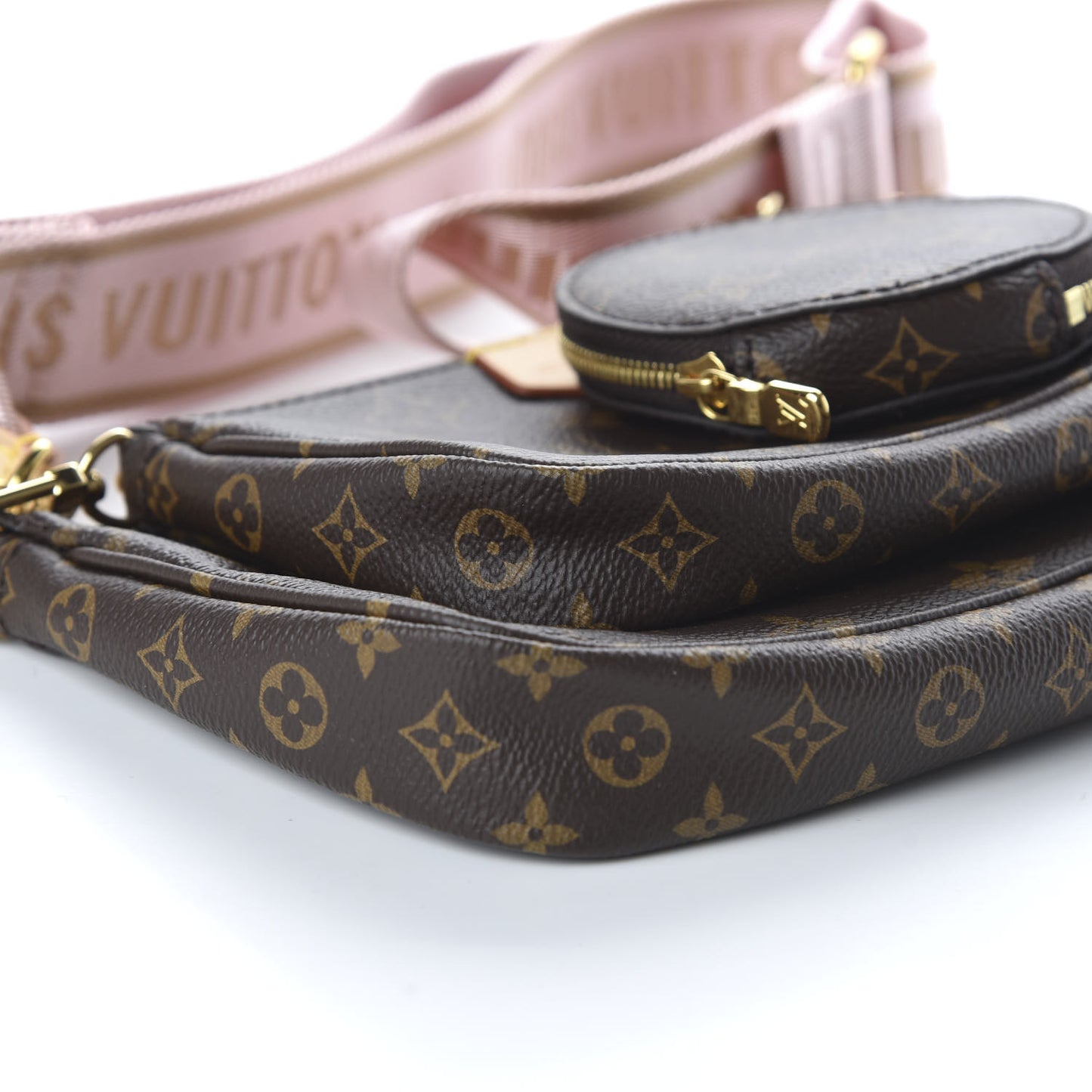 Monogram Multi Pochette Accessories Rose Clair