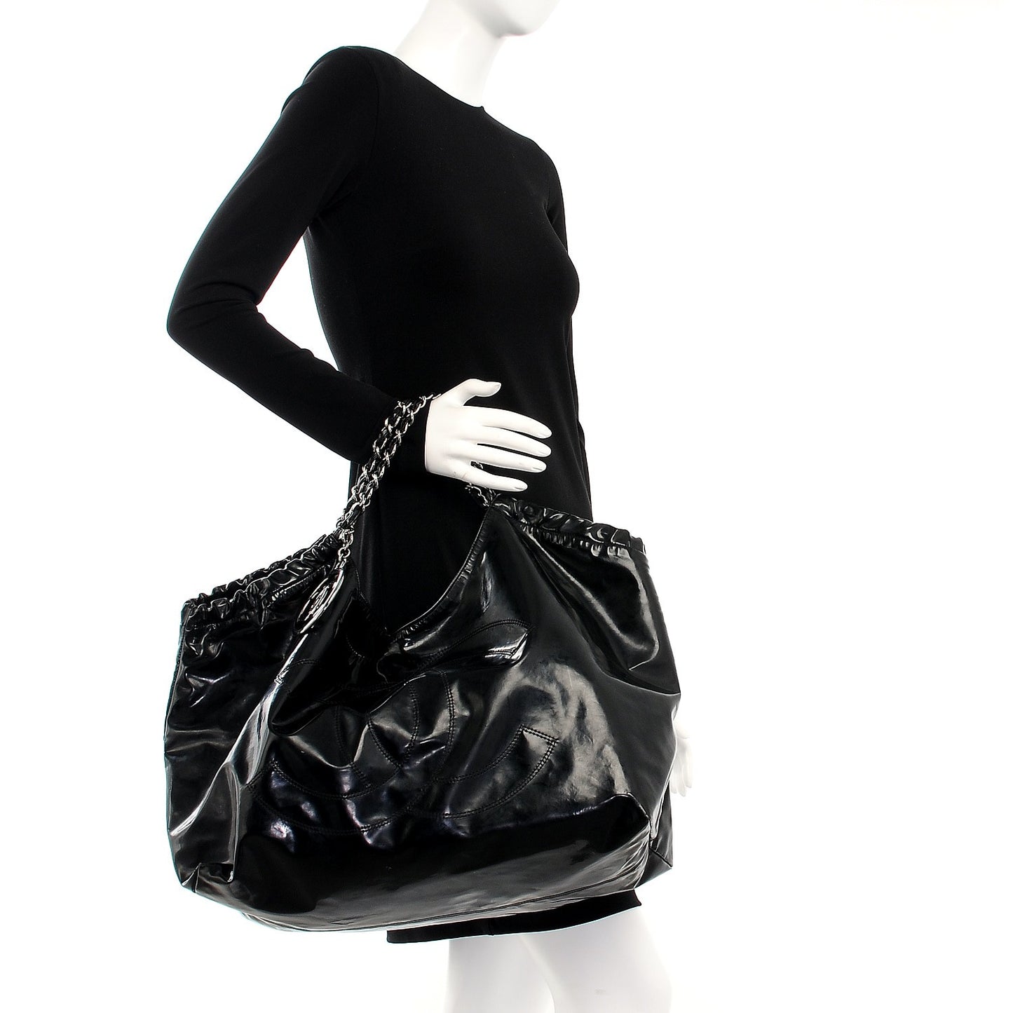 Vinyl XL Coco Cabas Black