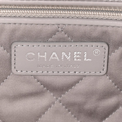 Chanel Metallic Shaded Calfskin Quilted Chanel 22 White Silver 7 of 11