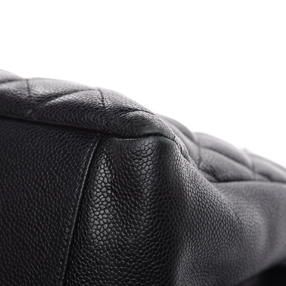Chanel Caviar Quilted Grand Shopping Tote GST Black 11 of 17