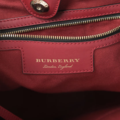 Burberry Horseferry Check Small Canterbury Tote Antique Rose 6 of 14