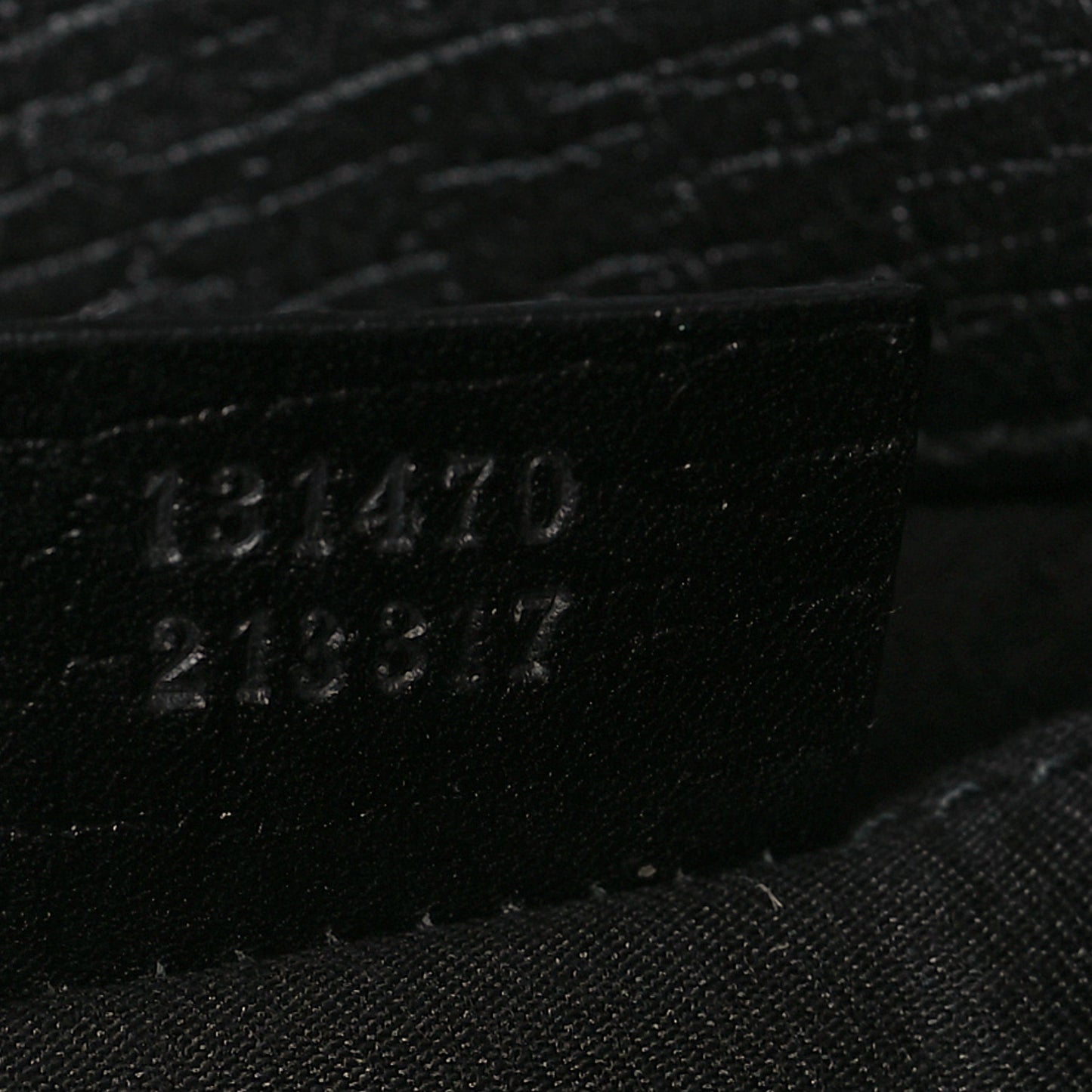 Monogram Web Horsebit Chain Clutch Black