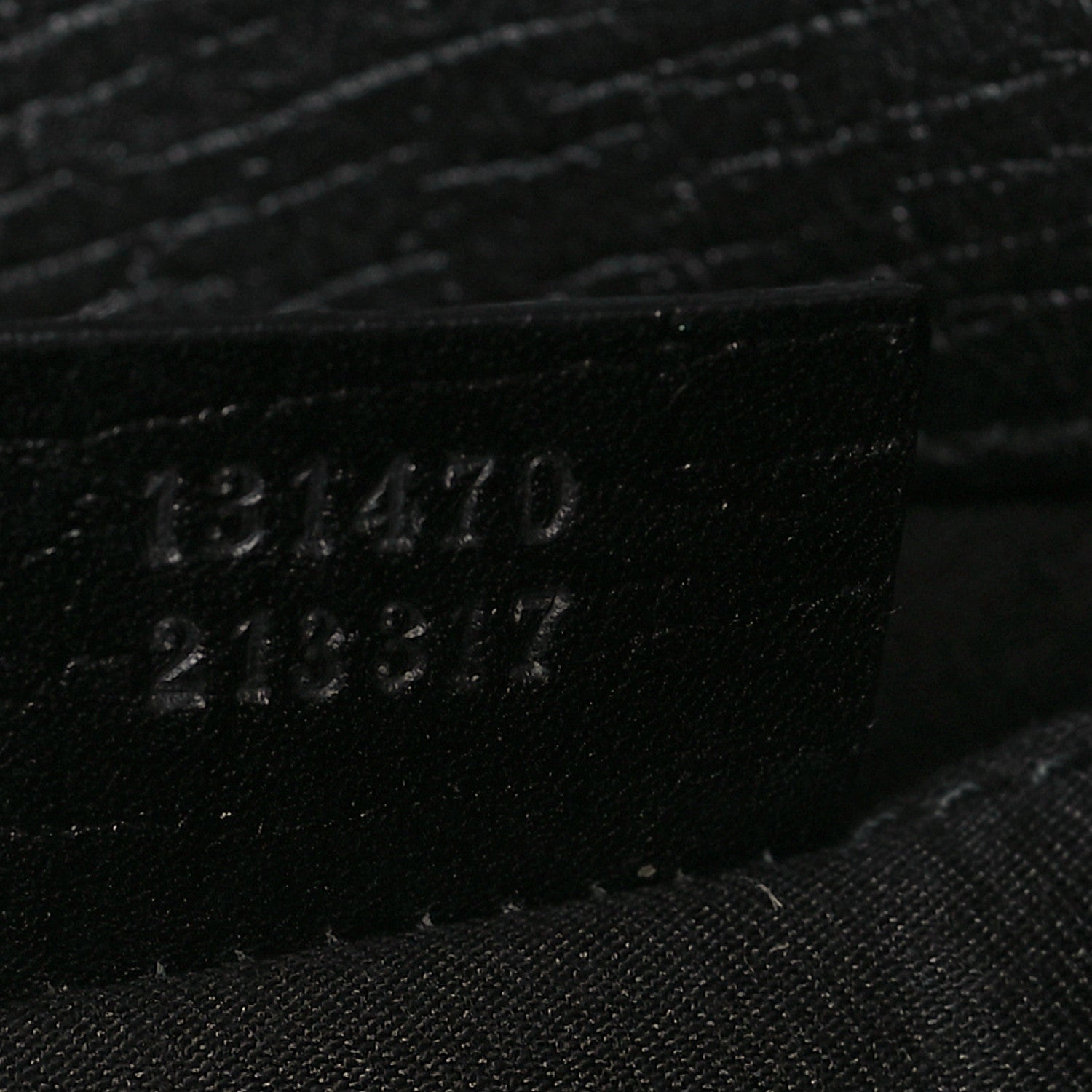 Gucci Monogram Web Horsebit Chain Clutch Black 6 of 8