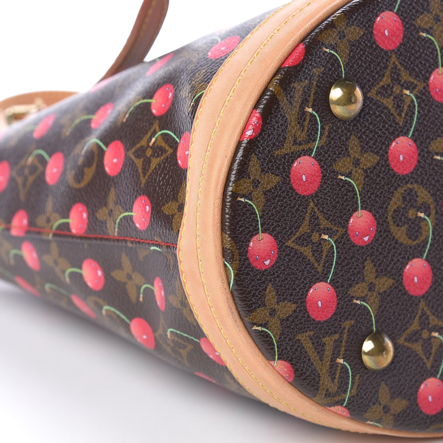 Louis Vuitton Monogram Cerises Bucket Bag 9 of 15
