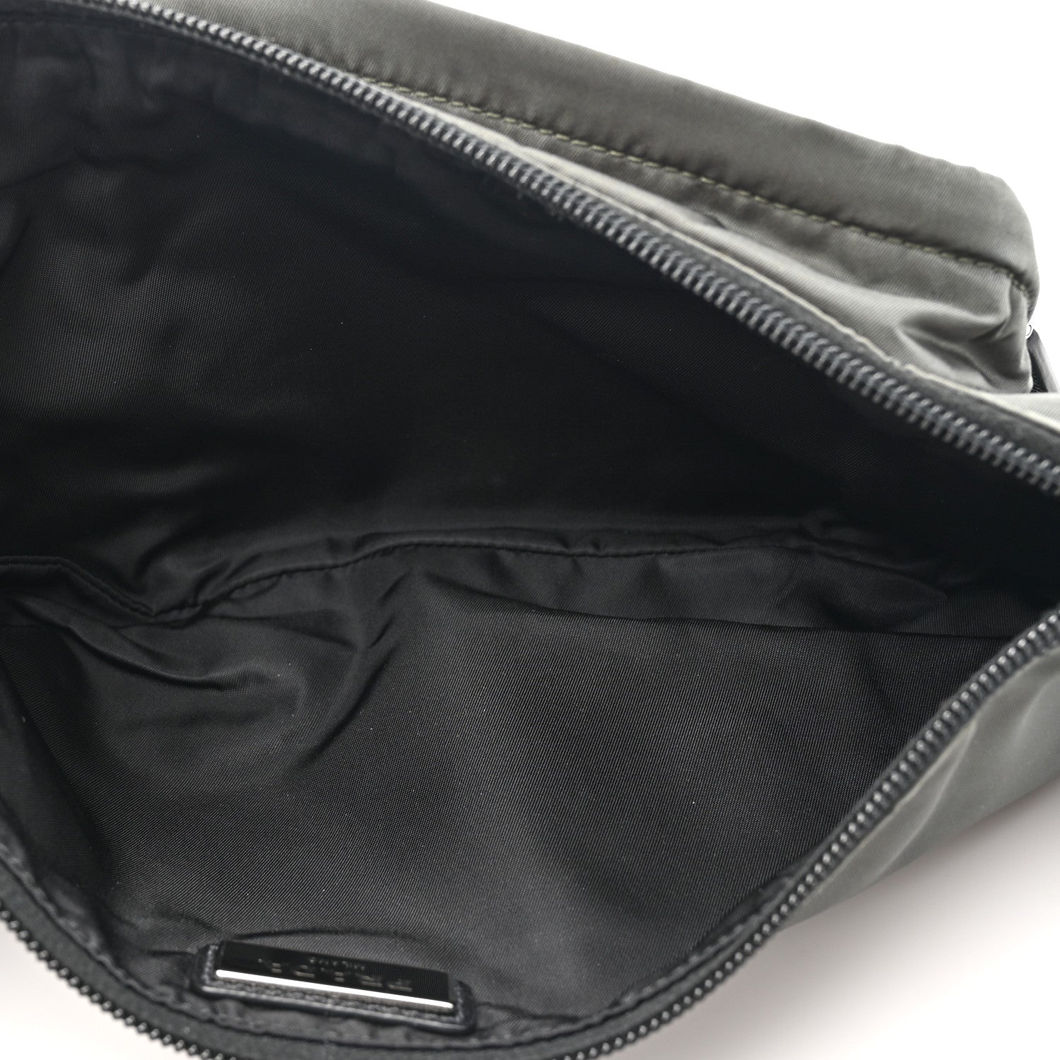 Prada Tessuto Nylon Multipocket Belt Bag Grey 5 of 10