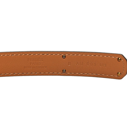 Hermes Epsom Kelly Belt White 4 of 4