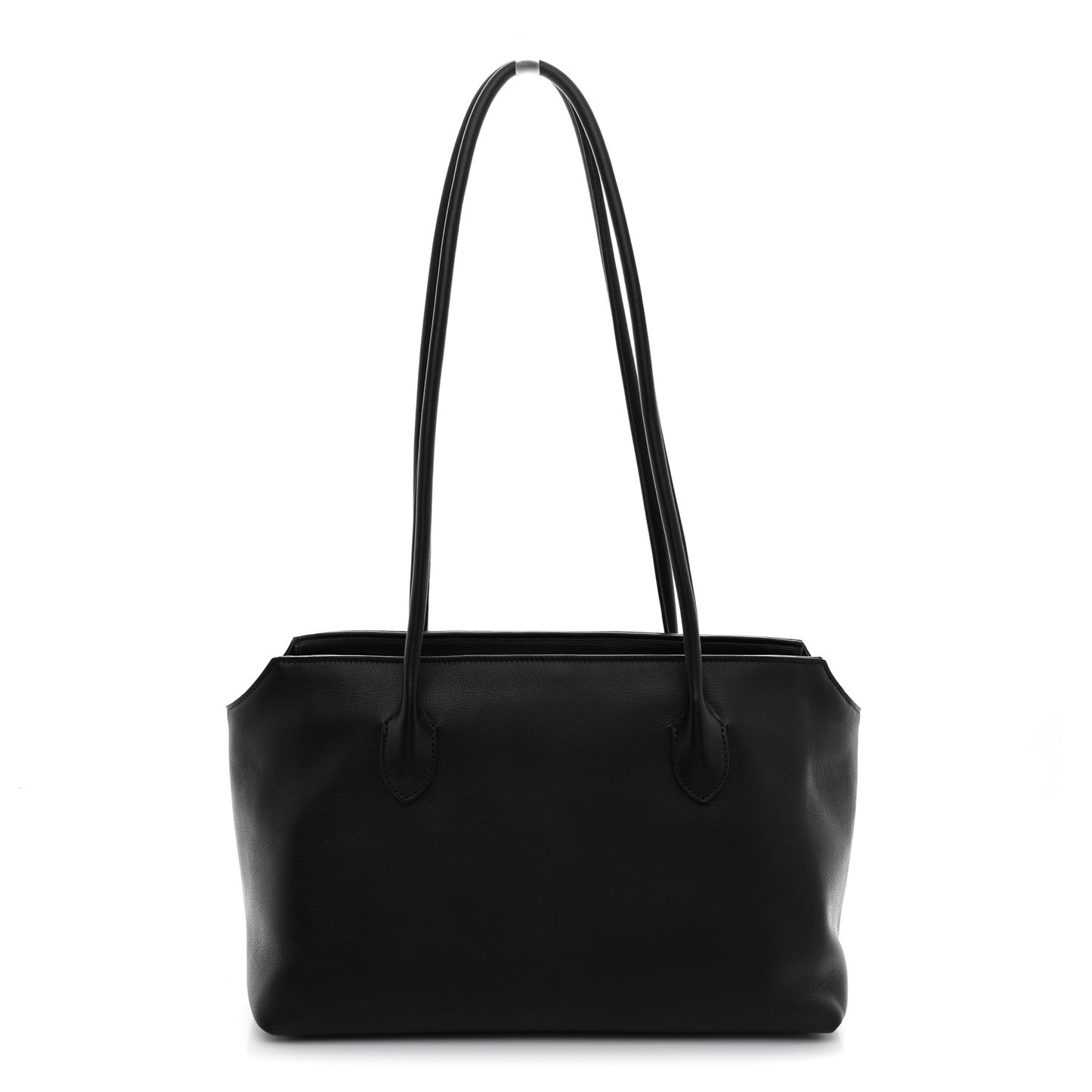 Grained Calfskin Terrasse Bag Black
