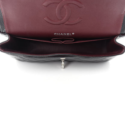 Chanel Caviar Quilted Medium Double Flap Black 5 of 12