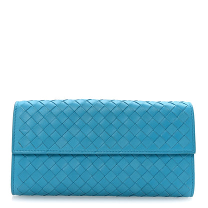 Bottega Veneta Nappa Intrecciato Continental Flap Wallet Blueprint 1 of 8
