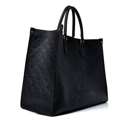 Louis Vuitton Empreinte Monogram Giant Onthego GM Black 2 of 4