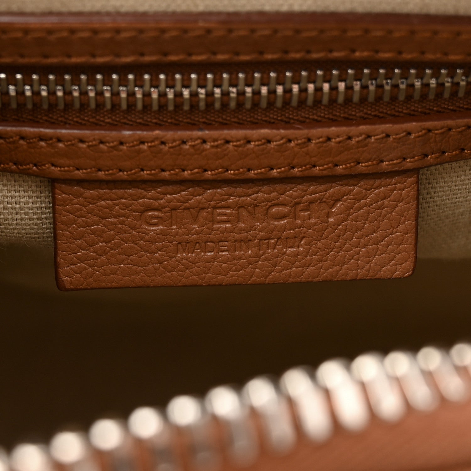 Givenchy Sugar Goatskin Mini Antigona Caramel 6 of 11