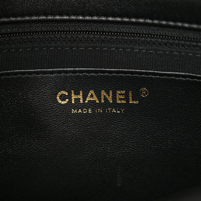 Chanel Lambskin Quilted Large CC Funky Town Flap Black 6 of 10
