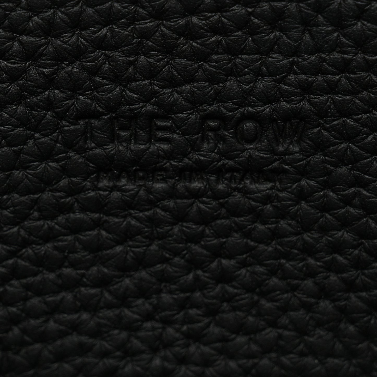 Matte Grained Calfskin EW Margaux Black