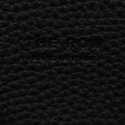 The Row Matte Grained Calfskin EW Margaux Black 6 of 11