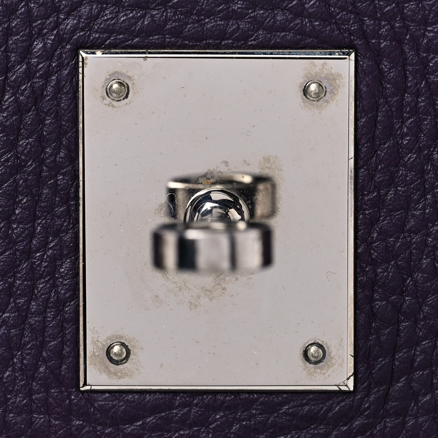 Hermes Taurillon Clemence Birkin 40 Raisin 23 of 46